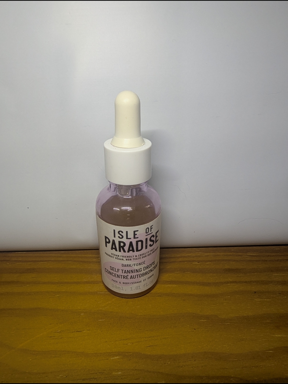Isle of Paradise Self Tanning Drops - Dark- Face and Body